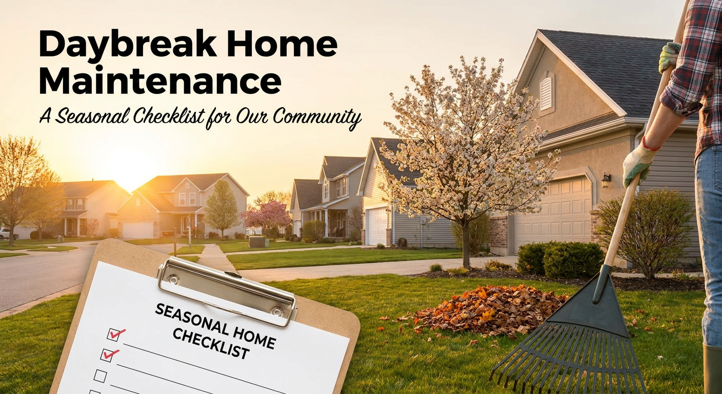 Daybreak Home Maintenance: A Seasonal Checklist for Our Community
